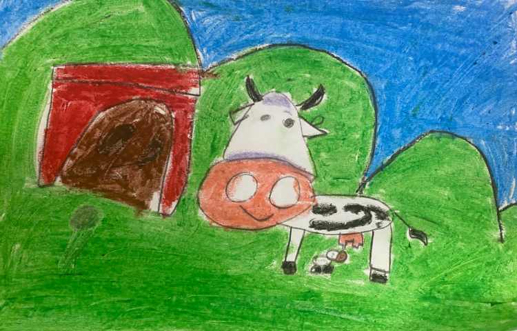 :نقاشی گاو، پایه اول 6