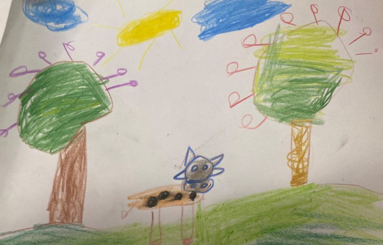 :نقاشی گاو، پایه اول 7