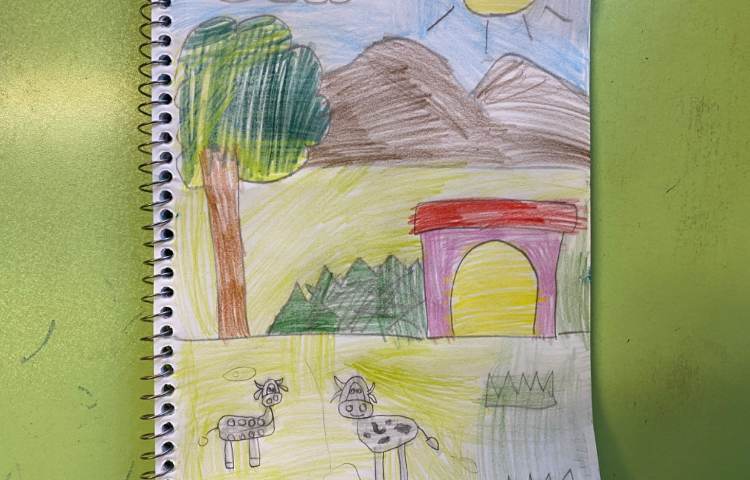 :نقاشی گاو، پایه اول 9