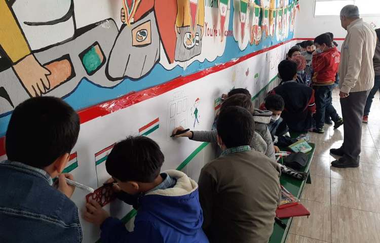 :نقاشی گروهی، به مناسبت گرامیداشت هفته دانش آموز 20