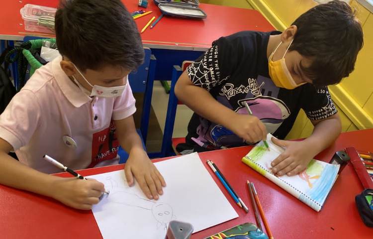 :نقاشی گوزن و منظره، کلاس انگور 2