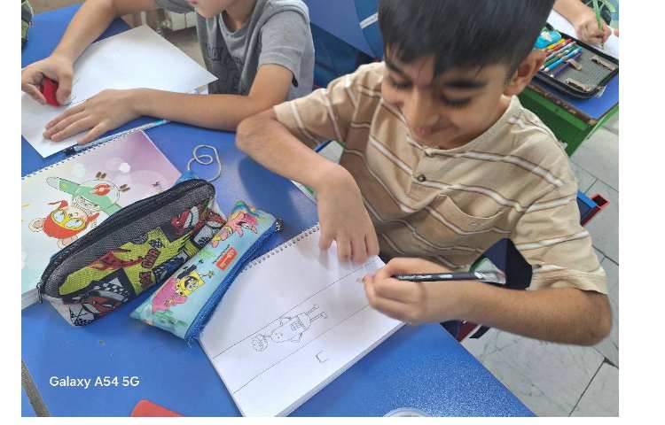 نقاشی 3 قاب داستانی 1