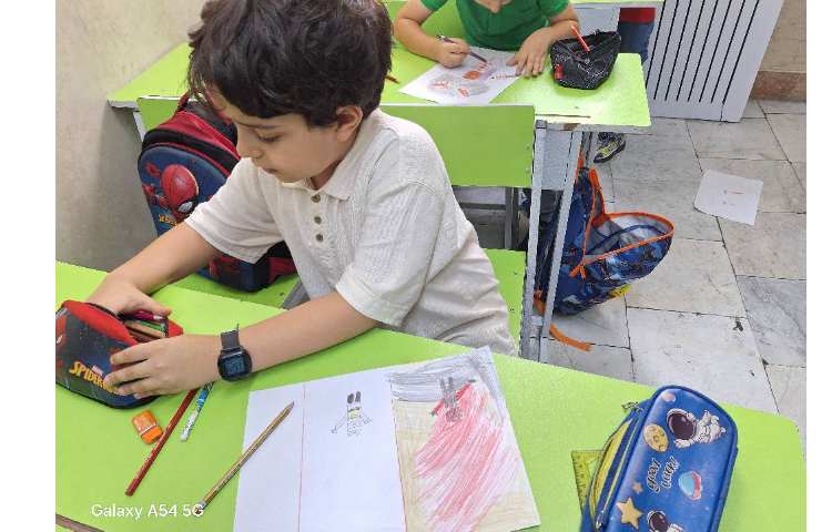 نقاشی 3 قاب داستانی 2