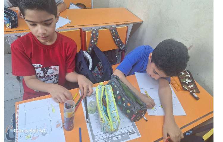 نقاشی 3 قاب داستانی 2