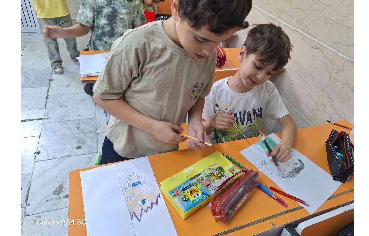 نقاشی 3 قاب داستانی 4