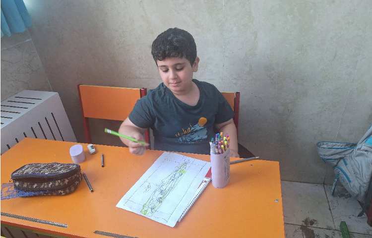 نقاشی 3 قاب داستانی