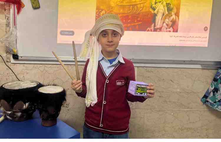 نقالی خوانی سپهر ذولفقاری و دریافت جایزه 1