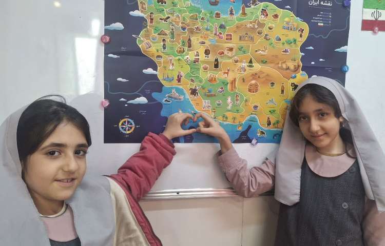 نقشه ایران 1