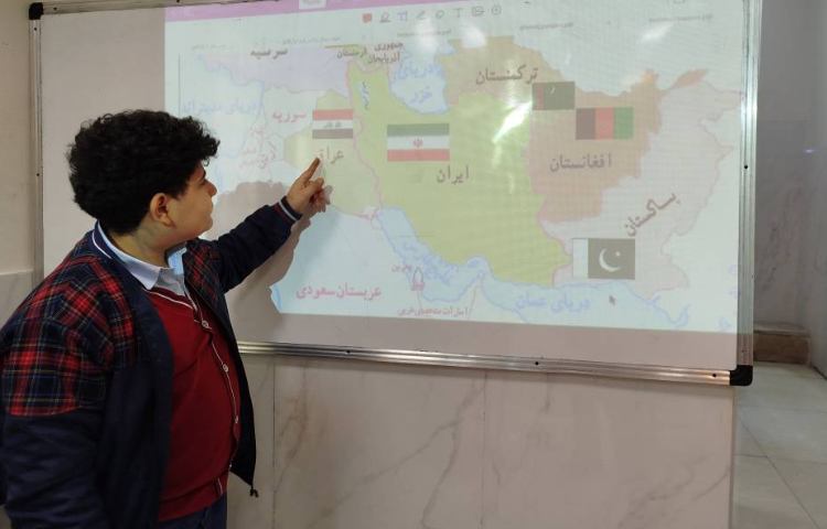 نقشه‌خوانی کشورهای همسایه ایران 5
