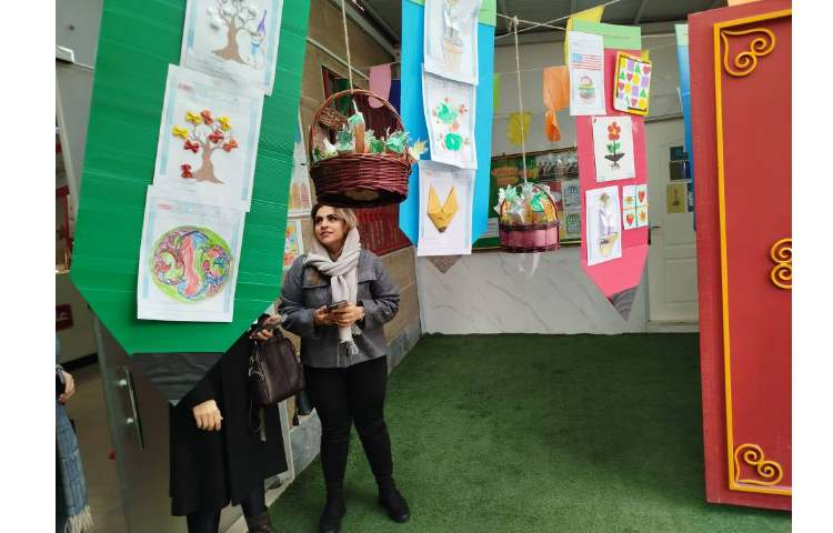 نمایشگاه دست سازه های دانش آموزان 23