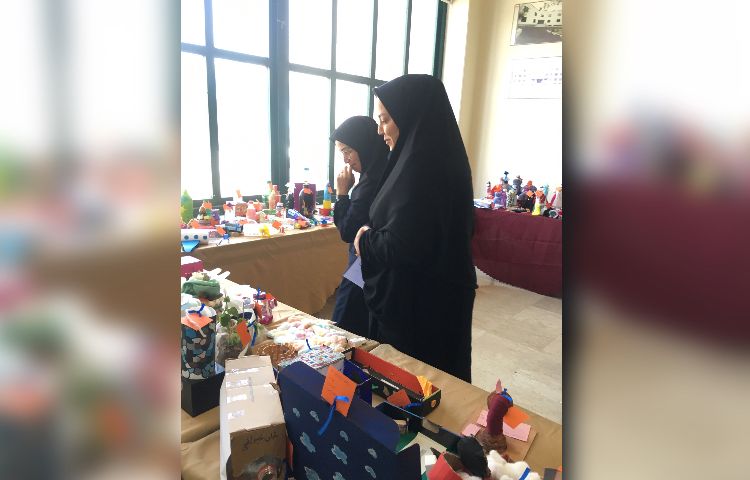 نمایشگاه دست سازه های هنری و پژوهشی 4