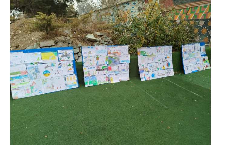 نمایشگاه نقاشی دانش آموزان 12