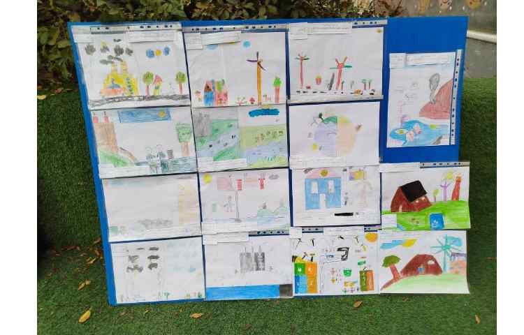 نمایشگاه نقاشی دانش آموزان 16