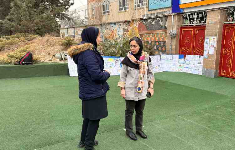 نمایشگاه نقاشی دانش آموزان 22