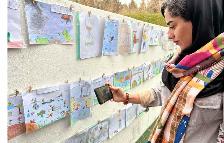 نمایشگاه نقاشی دانش آموزان 25