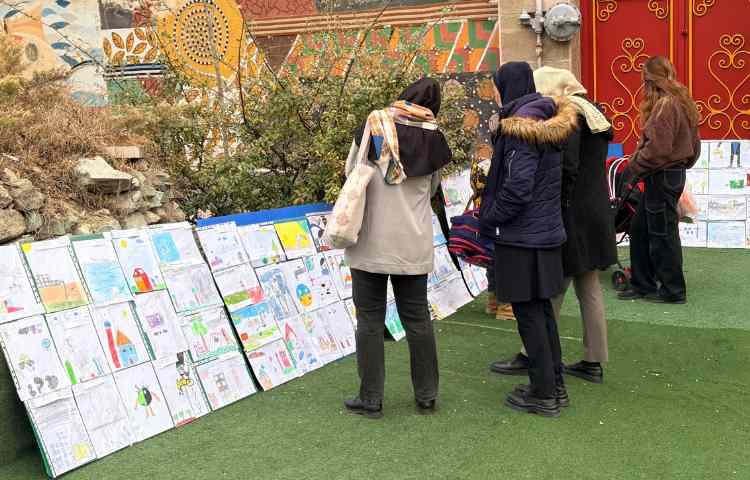 نمایشگاه نقاشی دانش آموزان 5