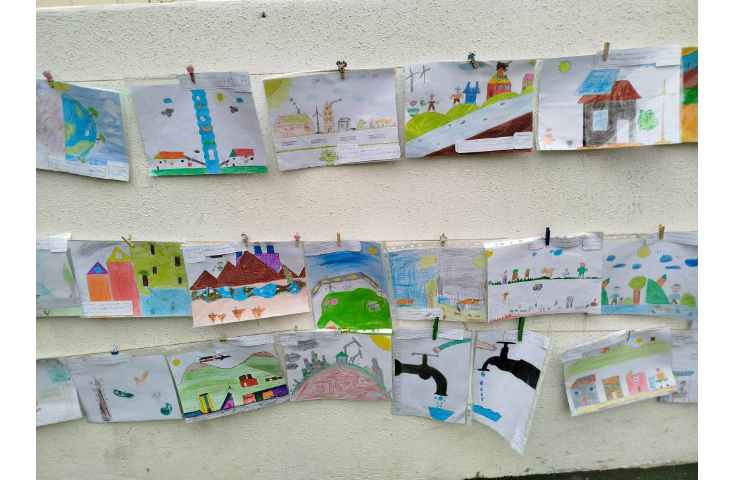 نمایشگاه نقاشی دانش آموزان 9