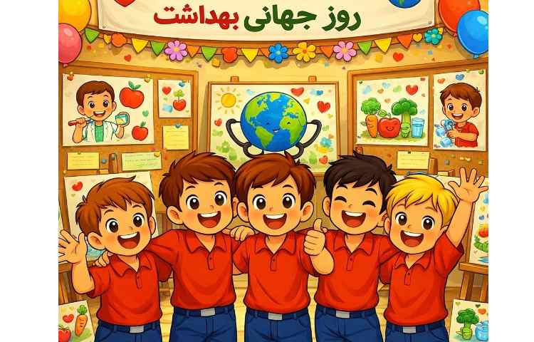 نمایشگاه نقاشی روز بهداشت