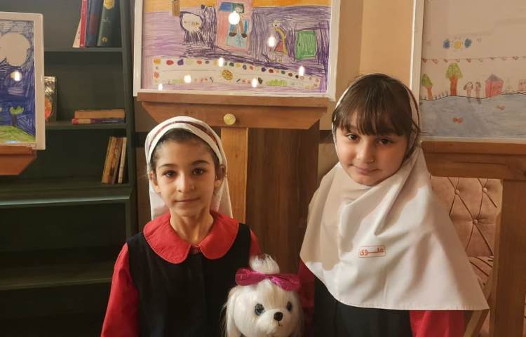 نمایشگاه نقاشی مدارس علوی 5