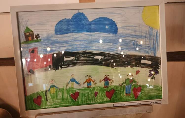 نمایشگاه نقاشی مدارس علوی 6