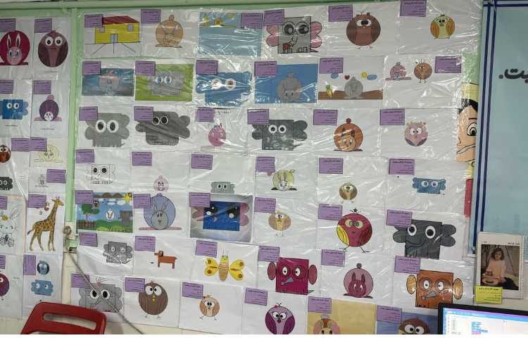 نمایشگاه پویای کلاس های فوق برنامه 2