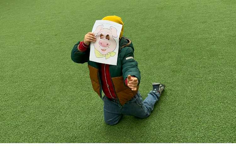 نمایش خلاق حرکت حیوانات در حیاط جهت تثبیت نشانه ح 3