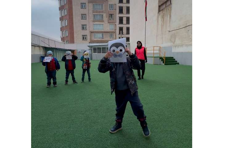 نمایش خلاق حرکت حیوانات در حیاط جهت تثبیت نشانه ح 6