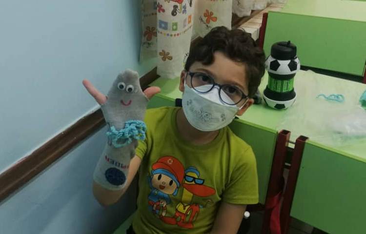 نمایش خلاق و کاردستی عروسک با جوارب 2