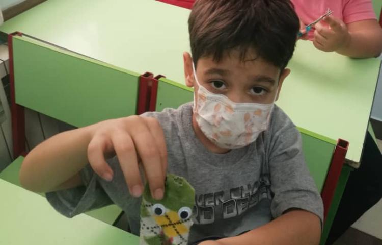 نمایش خلاق و کاردستی عروسک با جوارب 8