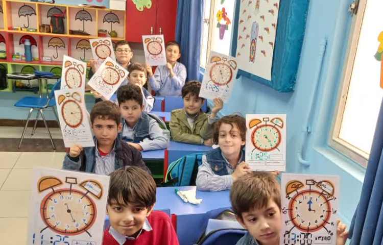 نمایش ساعت و دقیقه 2