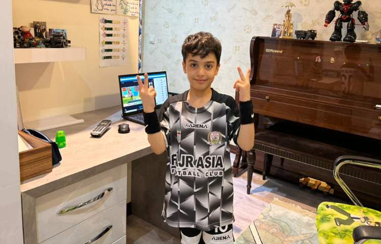 نمونه ای از فعالیت پسر های گلم در کلاس های آنلاین در هفته علوم 6