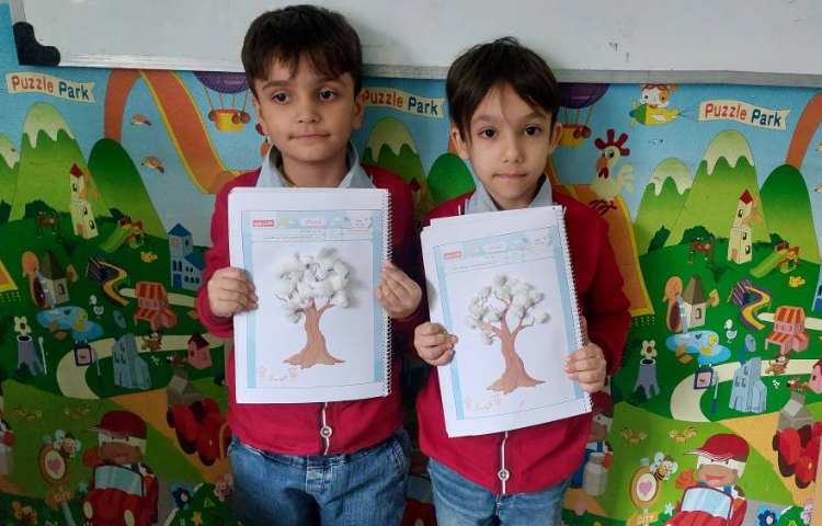 نوشتاری:کلاژ آدم برفی 5