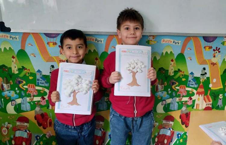 نوشتاری:کلاژ آدم برفی 6