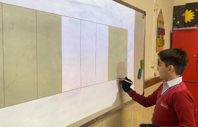 نوشتن و خواندنِ کسر مربوط به تصاویر-زنگ Math 2