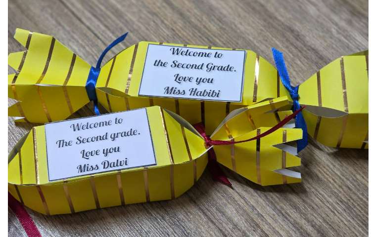 هدیه ای تقدیم دانش آموزان عزیزم به جهت ورود به کلاس دوم 6