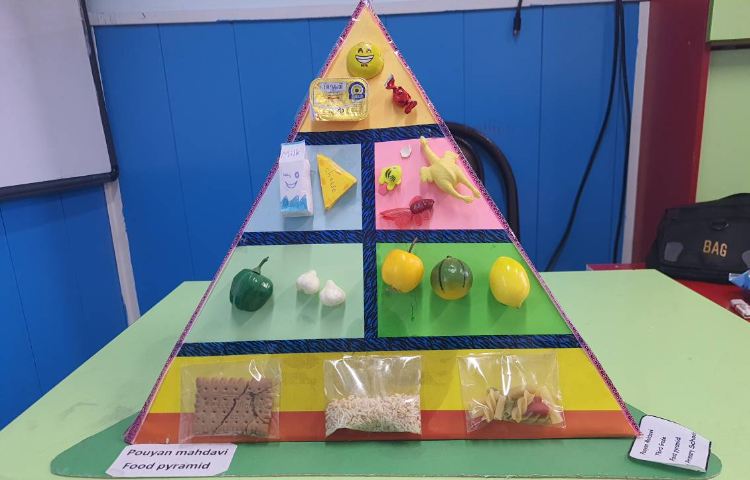 :هرم غذایی (خوراکی های سالم و ناسالم) 1