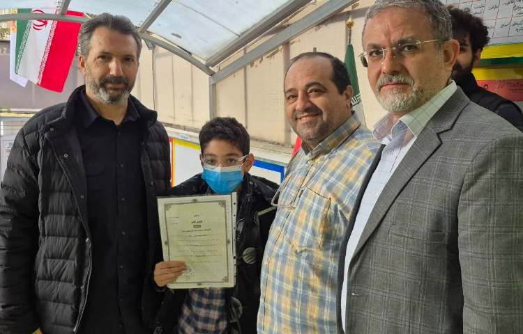 هفتم/تقدیر از دانش آموزان برتر همگام 2