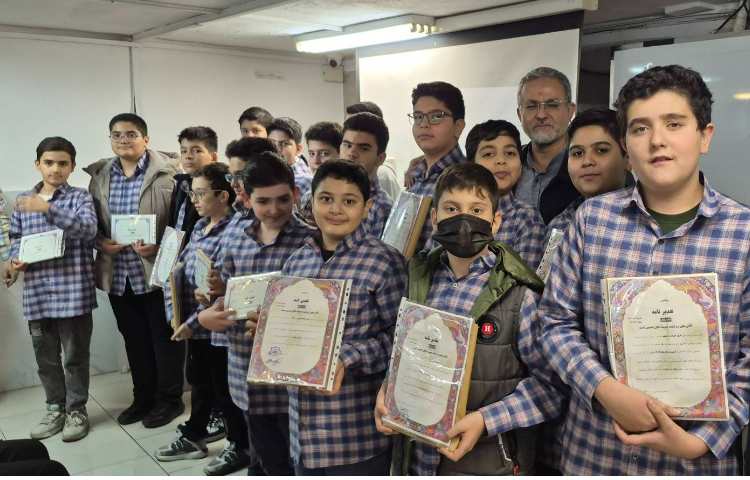 هفتم/تقدیر از دانش آموزان برتر همگام