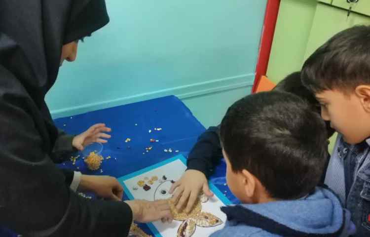 هفته علوم،تابلو حبوبات 4