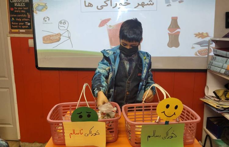 :هفته علوم،خوراکی های سالم و ناسالم