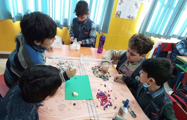 :هفته علوم، اجرای تابلو سنگی 5