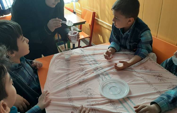 :هفته علوم، برف مصنوعی، کلاس توت فرنگی 4