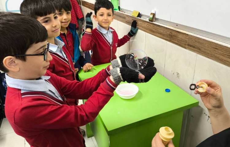 هفته علوم - حباب سازی 1