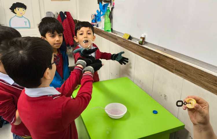 هفته علوم - حباب سازی 4