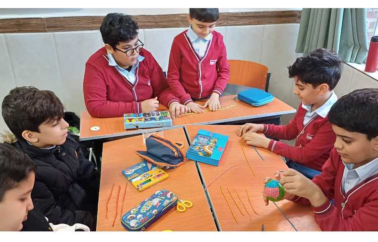 هفته علوم -فرمانده بدن .کاربرگ و کاردستی مغز 5