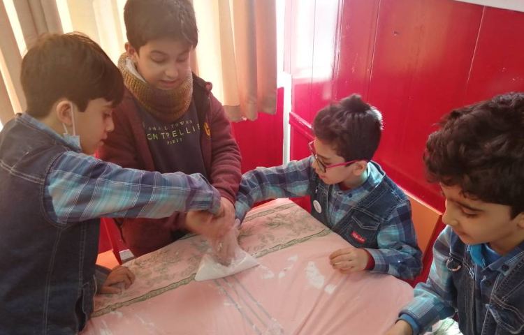 :هفته علوم، پروژه خلاقیتی، برف مصنوعی 1