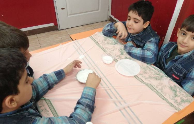 :هفته علوم، پروژه خلاقیتی، برف مصنوعی 3