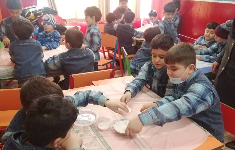 :هفته علوم، پروژه خلاقیتی، برف مصنوعی