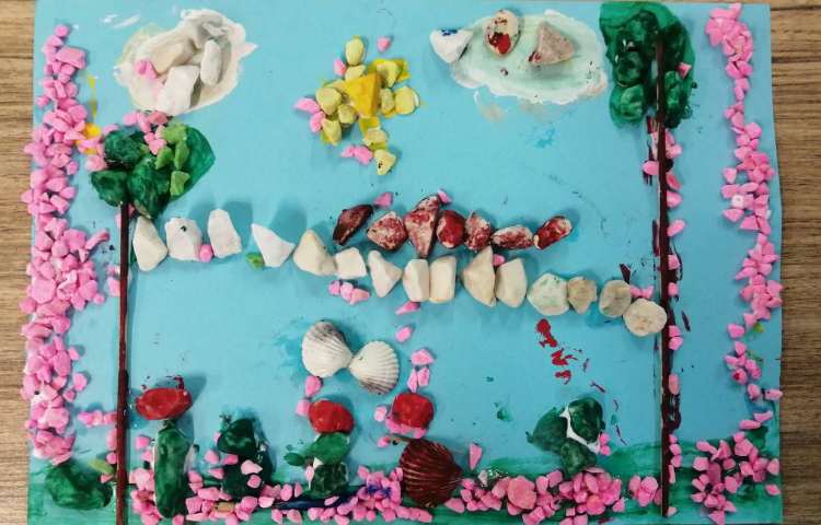 :هفته علوم، پروژه مهارتی تابلو سنگی 1