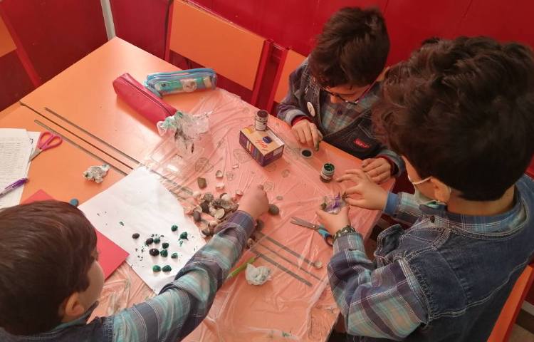 :هفته علوم، پروژه مهارتی تابلو سنگی 4